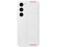 Samsung Silicone Grip Case do Galaxy S23 białe - 1110014 - zdjęcie 1